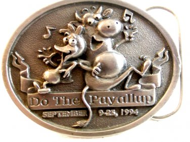 1994 Siskiyou Do The Puyallup Belt Buckle