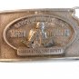 Kansas Small Mine Safety Save The Miner Belt Buckle