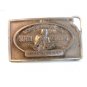 Kansas Small Mine Safety Save The Miner Belt Buckle