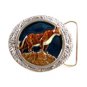 1986 Cougar Enameled Belt Buckle 51514 by Bergamot