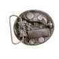 1986 Cougar Enameled Belt Buckle 51514 by Bergamot
