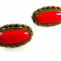 Large Red & Small Hearts Cufflinks 8614