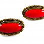 Large Red & Small Hearts Cufflinks 8614
