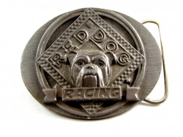 Red Dog Brewery Racing Belt Buckle By C&J Made In USA