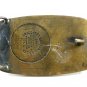 1981 Solid Brass Peabody Coal Co. Camp Mines Belt Buckle 10302013