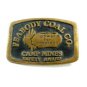 1981 Solid Brass Peabody Coal Co. Camp Mines Belt Buckle 10302013