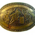 1776 - 1976 Osceola Stampede Rodeo Barrel Racing Crumrine Belt Buckle