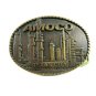 Amoco Texas City Solid Brass Belt Buckle Made In USA 102014