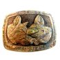 1979 Hogs are Beautiful Belt Buckle by Great American Buckle Co.