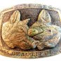 1979 Hogs are Beautiful Belt Buckle by Great American Buckle Co.