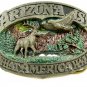 1989 Arizonia Is What America Was Belt Buckle Great American Buckle Co 111014