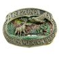 1989 Arizonia Is What America Was Belt Buckle Great American Buckle Co 111014