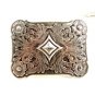 2006 Silvertone Western Belt Buckle Marked Ivan 11112013