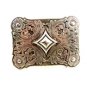 2006 Silvertone Western Belt Buckle Marked Ivan 11112013