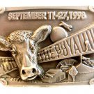 1998 Siskiyou Moo The Puyallup Belt Buckle