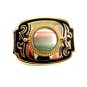 Cowgirl Western Pink Green Agate Belt Buckle 4102014