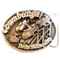 1990 Siskiyou Cowabunga! Do The Puyallup Belt Buckle