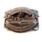 1988 Wagner South Dakota Famous Landmarks Belt Buckle by Siskiyou