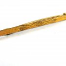 Goldtone Victorian / Edwardian Bar Brooch 7714