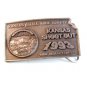 1993 Kansas Small Mine Safety Shoot Out Belt Buckle