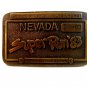 Nevada Super Run '83 Street Rods & Street Machines Belt Buckle