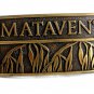 Mataven Brass Belt Buckle by Canada Century 82114