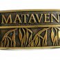 Mataven Brass Belt Buckle by Canada Century 82114