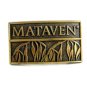 Mataven Brass Belt Buckle by Canada Century 82114