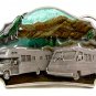 1987 RV Camper Motorhome Enameled Belt Buckle by Siskiyou