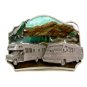 1987 RV Camper Motorhome Enameled Belt Buckle by Siskiyou