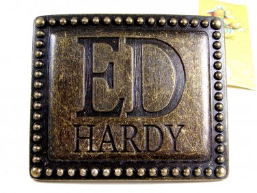 Belt Buckle by Ed Hardy