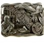 Made in USA 1986 Pacific Flyway Belt Buckle 11112013