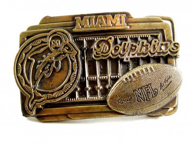 Miami Dolphins NFL Officially Licensed Belt Buckle 2052013