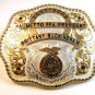 2007 Palmetto FFA President Belt Buckle by Montana Silversmiths