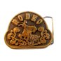 1975 Western Cowboy Rodeo Belt Buckle