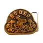 1975 Western Cowboy Rodeo Belt Buckle