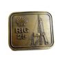 True Vinage Shell Oil Rig 25 Belt Buckle By RJ 102314