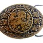 1975 C.D.C. Metalworks Solid Brass Belt Buckle Made in Colorado