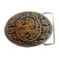 1975 C.D.C. Metalworks Solid Brass Belt Buckle Made in Colorado
