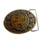 1975 C.D.C. Metalworks Solid Brass Belt Buckle Made in Colorado