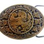 1975 C.D.C. Metalworks Solid Brass Belt Buckle Made in Colorado