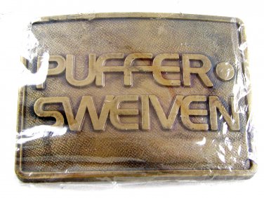 Puffer Sweiven Oil Field Supplies Corpus Christi TX Belt Buckle Mint In Plastic