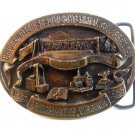 1985 Bridgwater Virginia Sesquicentennial Celebration Belt Buckle