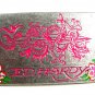 Pink Dragon ??? & Roses Belt Buckle by Ed Hardy