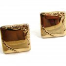 Goldtone Cufflinks 04212014 Signed Mr. Tara