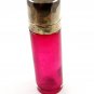 English Red Glass Sterling Top Perfume Bottle Signed CM 7714