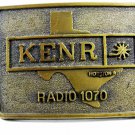 KENR Radio 1070 Houston Texas Belt Buckle By MO' MONEY 102014