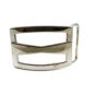 Marked R in Circle Silvertone Belt Buckle 10272013