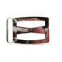 Marked R in Circle Silvertone Belt Buckle 10272013