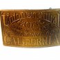 Union Central Pacific Railroad Line Omaha California Belt Buckle